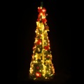 árvore de Natal Artificial Pop-up C/ 100 Luzes LED 150 cm Verde