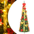 árvore de Natal Artificial Pop-up C/ 150 Luzes LED 180 cm Verde