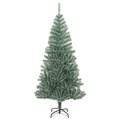 árvore de Natal Artificial com Flocos de Neve 240 cm Verde