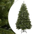 árvore de Natal Artificial Articulada com Suporte 150 cm Verde
