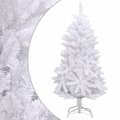 árvore de Natal Artificial Articulada com Suporte 120 cm Branco