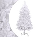 árvore de Natal Artificial Articulada com Suporte 150 cm Branco
