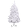 árvore de Natal Artificial Articulada com Suporte 150 cm Branco