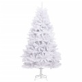árvore de Natal Artificial Articulada com Suporte 270 cm Branco