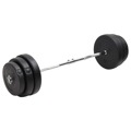 Barra Curl com Discos 90 kg