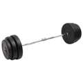 Barra Curl com Discos 90 kg