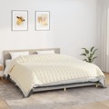 Manta Pesada 11 kg 220x260 cm Tecido Creme-claro