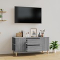 Móvel para Tv 102x44,5x50 cm Derivados Madeira Cinzento Sonoma