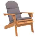 Cadeira de Jardim Adirondack com Almofadões Acácia Maciça