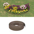 Bordas de Jardim 5 pcs 10 M 10 cm Polietileno Castanho