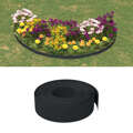 Bordas de Jardim 5 pcs 10 M 15 cm Polietileno Preto