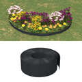 Bordas de Jardim 5 pcs 10 M 20 cm Polietileno Preto