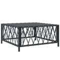 Mesa de Jardim 70x70x34 cm Tecido Antracite