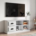 Móvel P/ Tv 102x35,5x47,5 cm Derivados de Madeira Branco