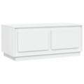 Mesa de Centro 102x50x44 cm Derivados de Madeira Branco