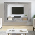 Móvel de Tv 152x22x113 cm Derivados de Madeira Cinzento Sonoma