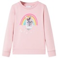 Sweatshirt para Criança Cor Rosa-claro 104