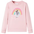 Sweatshirt para Criança Cor Rosa-claro 140