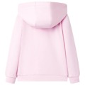 Sweatshirt para Criança com Capuz Rosa-claro 104