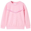 Sweatshirt para Criança Cor Rosa 140