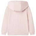 Sweatshirt para Criança com Capuz e Fecho Mistura de Rosa Claro 140