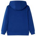 Sweatshirt para Criança com Capuz e Estampa de Consola Azul-escuro 140