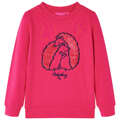 Sweatshirt para Criança C/ Design de Ouriço Rosa-brilhante 116