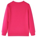 Sweatshirt para Criança com Estampa de Flores Rosa-brilhante 104