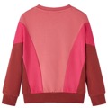 Sweatshirt para Criança Blocos de Cores Rosa e Henna 104