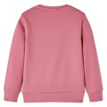 Sweatshirt para Criança Design Retalhos de Veludo Cor Framboesa 140