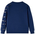 Sweatshirt para Criança com Gato de Lantejoulas Azul-marinho 104