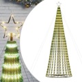 árvore de Natal Luminosa em Cone 688 Leds 300 cm Branco Quente