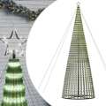 árvore de Natal Luminosa em Cone 1544 Leds 500 cm Branco Frio