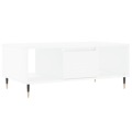 Mesa de Centro 90x50x36,5 cm Derivados de Madeira Branco