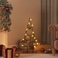 árvore de Natal para Decoração 60 cm Metal Preto