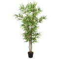 árvore de Bambu Artificial 368 Folhas 80 cm Verde