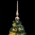 árvore de Natal Artificial C/ 150 Leds Conjunto Bolas e Neve 120cm