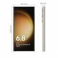 Smartphone Samsung Galaxy S23 Ultra 6,8" Qualcomm Snapdragon 8 Gen 2 12 GB Ram 512 GB Creme