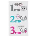 Máscara Facial Peel Off Holika Holika Pig-clear no Water3 Step