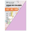 Papel para Imprimir Fabrisa Rosa Claro A3 500 Folhas