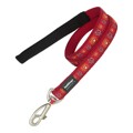 Arnês para Cães Red Dingo Style Vermelho Pegada Animal 46-76 cm