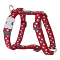 Arnês para Cães Red Dingo Style Vermelho Estrela 25-39 cm