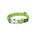 Coleira para Cães Red Dingo Style Monkey Lime Green 41-63 cm