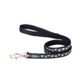 Trela para Cães Red Dingo Style Diamond Preto 15mm X 120 cm