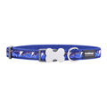 Coleira para Cães Red Dingo Style Lightning Azul Marinho 41-63 cm