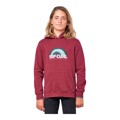 Camisola Infantil Rip Curl Mama Pop Vermelho Escuro 14 Anos