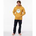 Polar com Capuz Homem Rip Curl Down The Line Dourado XL