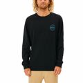 Polar sem Capuz Homem Rip Curl Re Entry Crew Preto M