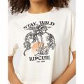 T-shirt Rip Curl Stay Wild Branco L