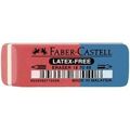 Borracha Faber-castell Vermelho Azul (40 Unidades)